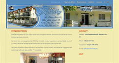 Desktop Screenshot of hotelkristaly.hu